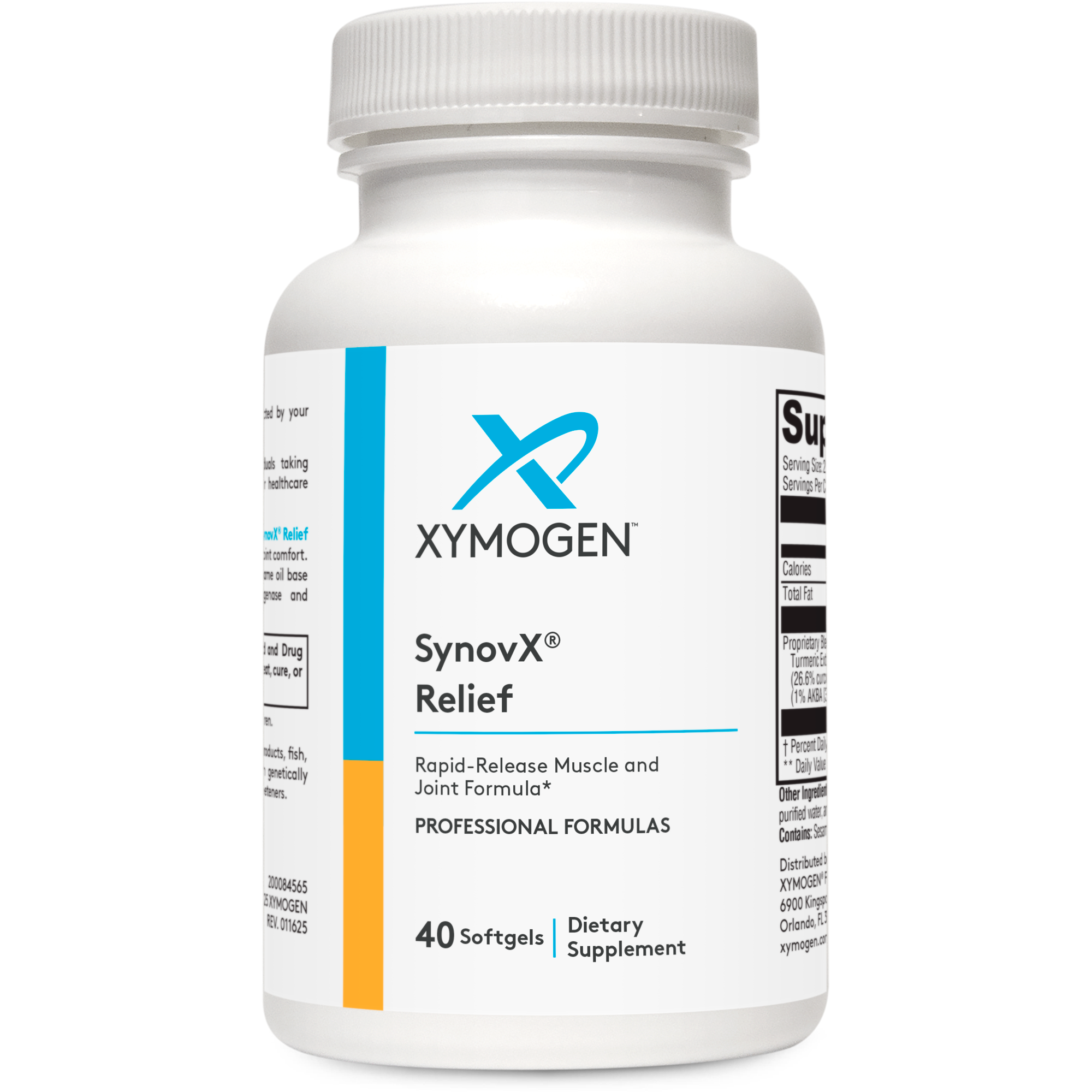 SynovX Relief 40 C - Muscle & Joint Pain Relief | Xymogen